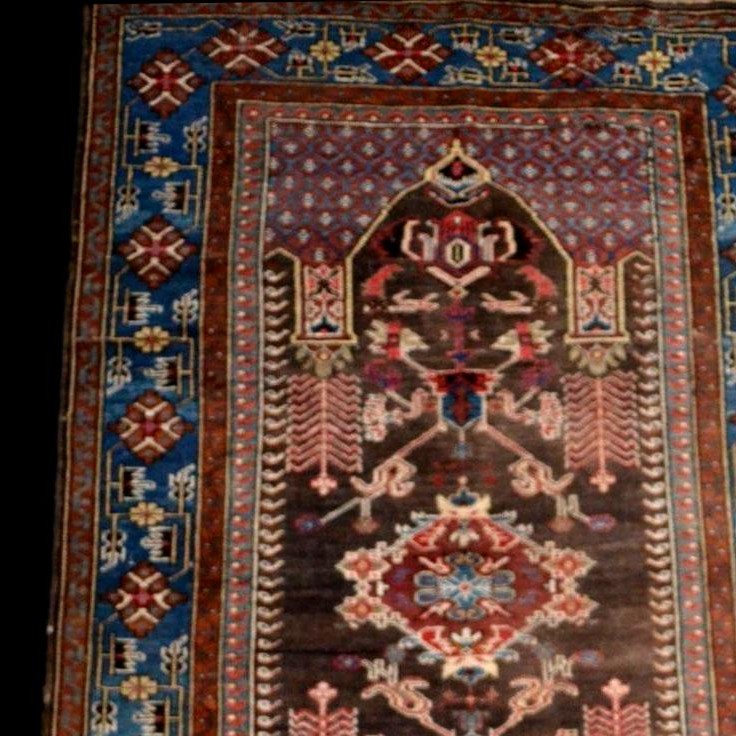 Saliani Rug, Caucasus, 132 X 205 Cm, Hand-knotted Wool On Wool, 1900-1920, Very Good Condition-photo-1