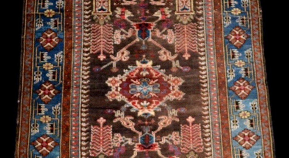 Saliani Rug, Caucasus, 132 X 205 Cm, Hand-knotted Wool On Wool, 1900-1920, Very Good Condition-photo-3