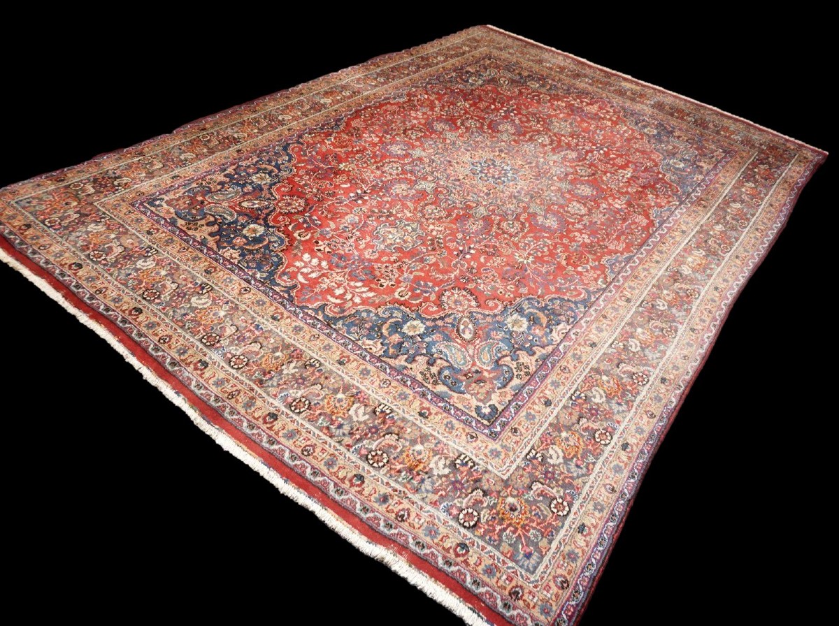 Antique Sheesha, Mirror Embroidery, 156 X 210 Cm, Gujarat, 1970, Very Good Condition, Folk Art-photo-6