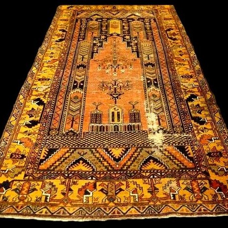 Tapis Yahyali, 118 x 228 cm, Anatolie, début XXème siècle, 1900 - 1930 - Bon état collection-photo-3