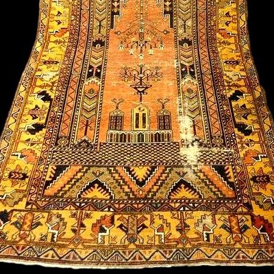 Tapis Yahyali, 118 x 228 cm, Anatolie, début XXème siècle, 1900 - 1930 - Bon état collection-photo-2