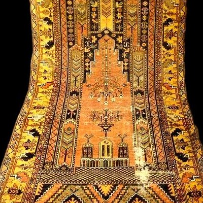 Tapis Yahyali, 118 x 228 cm, Anatolie, début XXème siècle, 1900 - 1930 - Bon état collection-photo-5