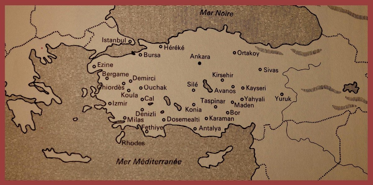 Tapis Yahyali, 118 x 228 cm, Anatolie, début XXème siècle, 1900 - 1930 - Bon état collection-photo-7