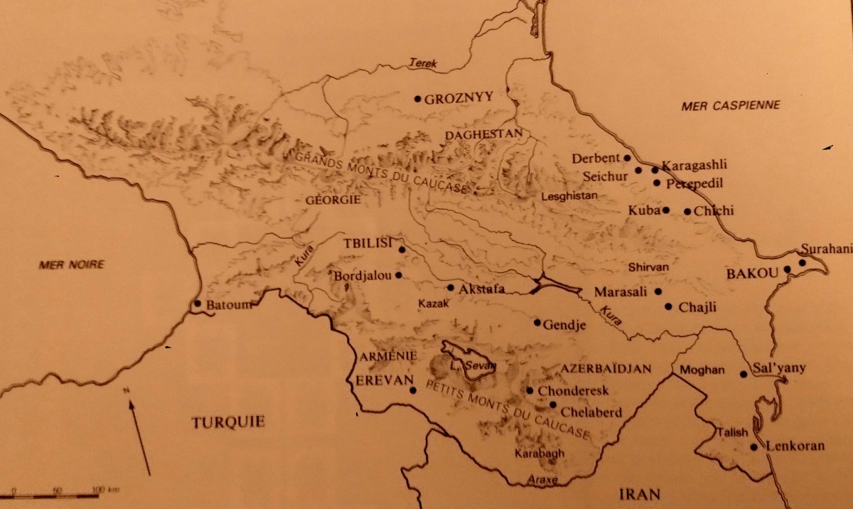 Tapis en galerie, Caucase, 123 x 303 cm, laine nouée main, Arménie ou Géorgie, très bon état-photo-8