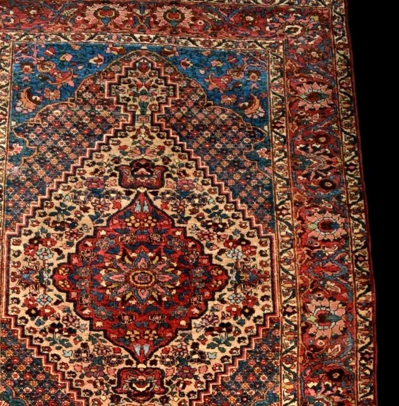 Bakhtiar Qadjar Rug, 137 X 203 Cm, Hand-knotted Wool From Iran In The 19th Century, Collection-photo-2