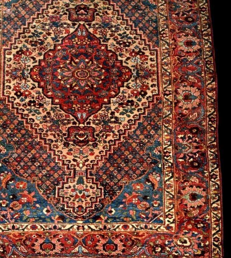 Bakhtiar Qadjar Rug, 137 X 203 Cm, Hand-knotted Wool From Iran In The 19th Century, Collection-photo-4