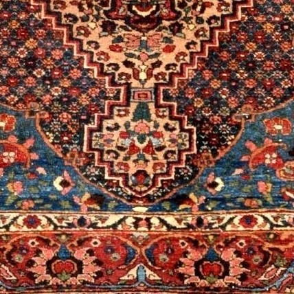 Bakhtiar Qadjar Rug, 137 X 203 Cm, Hand-knotted Wool From Iran In The 19th Century, Collection-photo-7