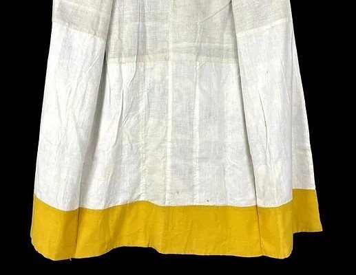 Men's Silk-on-silk Nagajuban, Tsumugi, Silk Pongee, Japan Circa 1950-photo-1