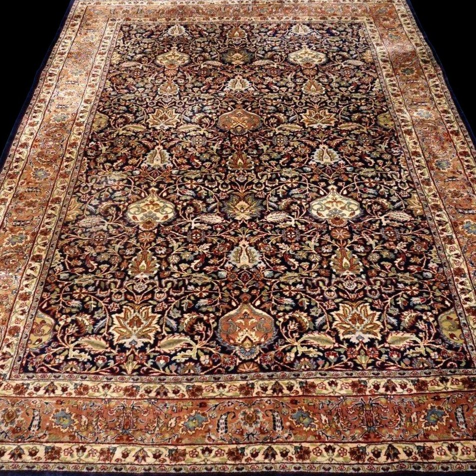 Tapis Tabriz, 200 x 295 cm, laine kork nouée main vers 1970 - 1980, en parfait état