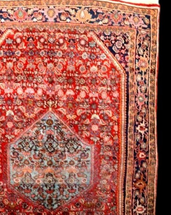 Bidjar Rug, 132 Cm X 210 Cm, Hand-knotted Wool From Iran, Mid-20th Century, In Very Good Condition-photo-2