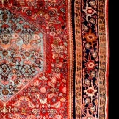 Bidjar Rug, 132 Cm X 210 Cm, Hand-knotted Wool From Iran, Mid-20th Century, In Very Good Condition-photo-5