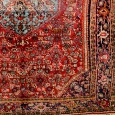Bidjar Rug, 132 Cm X 210 Cm, Hand-knotted Wool From Iran, Mid-20th Century, In Very Good Condition-photo-6