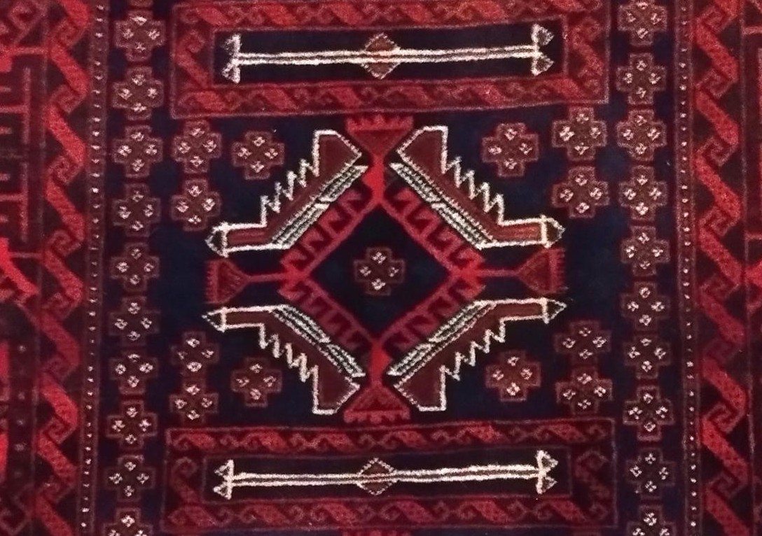 Baluch Rug, 96 X 149 Cm, Hand-knotted In Iran Around 1980, In Perfect Condition-photo-5