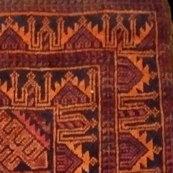 Baluch Rug, 93 X 153 Cm, Hand-knotted Wool, From Iran, Circa 1980, In Perfect Condition.-photo-5