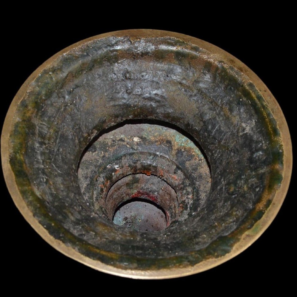 Bronze Chandelier, 94 Cm High, France, 19th Century, In Very Good Condition-photo-2