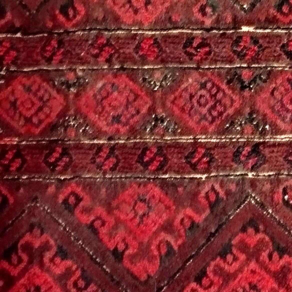 Tapis du Caucase ancien, proche Anatolie, 68 x 29 cm, petit chef d'oeuvre ancien noué main-photo-4