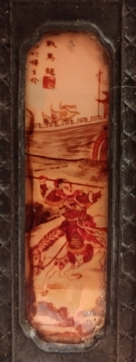 Shantou Ewer In Pewter And Painted Glass In The Niwa Style, Qing Dynasty, China, 1890-1910-photo-1