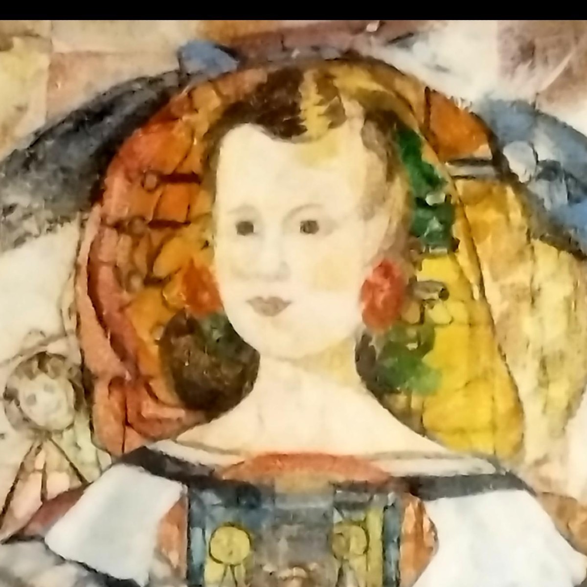 Oil On Wood Panel, 116 X 89 Cm, Modern Painting Circa 1960, Very Good Condition-photo-3