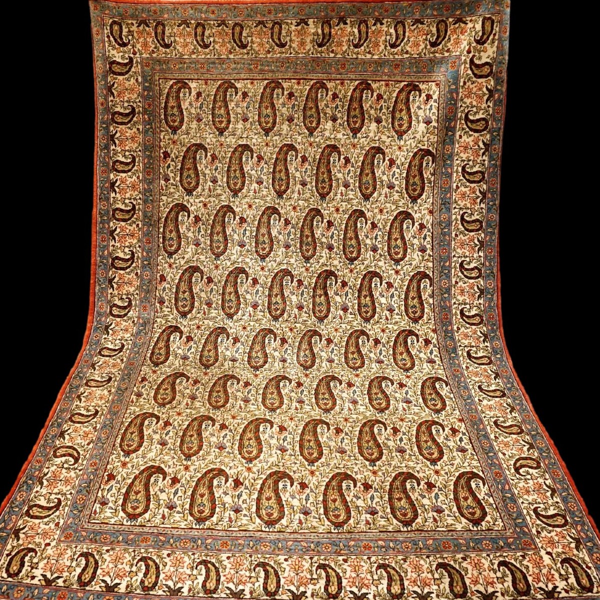 Carafe de table, "Doltcha" cuivre étamé, décor de botehs, Azerbaïdjan iranien, XIXème siècle-photo-8