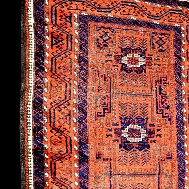 Karakashly Rug, Caucasus, 108 X 193 Cm, Pre-1950, Hand-knotted Wool On Wool, Azerbaijan-photo-1