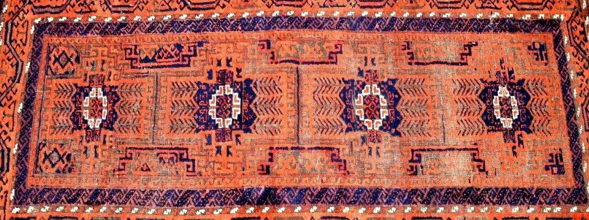 Karakashly Rug, Caucasus, 108 X 193 Cm, Pre-1950, Hand-knotted Wool On Wool, Azerbaijan-photo-6