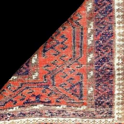 Karakashly Rug, Caucasus, 108 X 193 Cm, Pre-1950, Hand-knotted Wool On Wool, Azerbaijan-photo-8