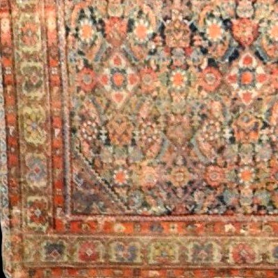 Tapis Ferahan ancien, 129 x 186 cm, noué main en Iran, fin du XVIIIème siècle - début XIXème-photo-8