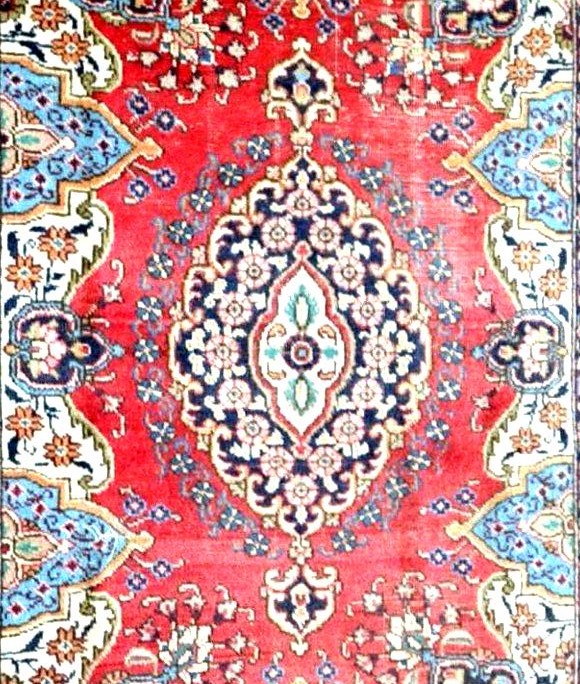 Pair Of Tabriz Rugs, 140 X 192 Cm, Hand-knotted Kork Wool From Iran, Mid-20th Century-photo-6