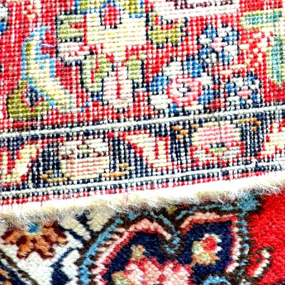 Pair Of Tabriz Rugs, 140 X 192 Cm, Hand-knotted Kork Wool From Iran, Mid-20th Century-photo-7