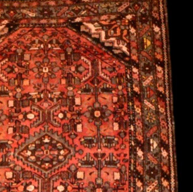 Sarough Rug, 160 X 204 Cm, Hand-knotted Wool From Iran Circa 1950, Very Good Condition-photo-2
