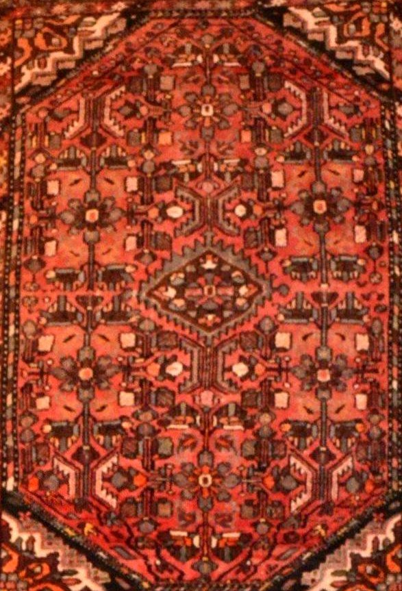 Sarough Rug, 160 X 204 Cm, Hand-knotted Wool From Iran Circa 1950, Very Good Condition-photo-6