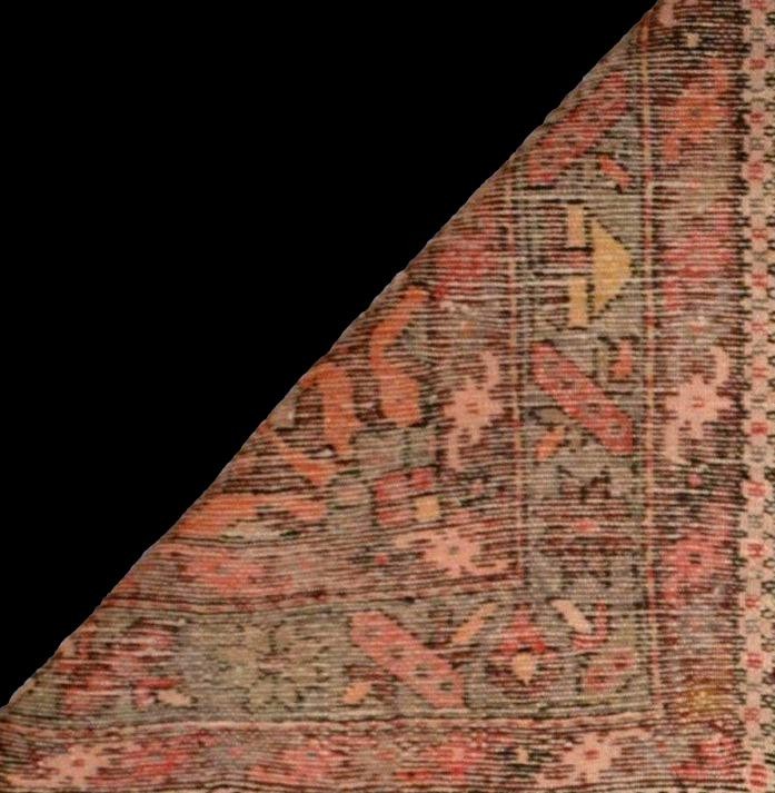 Sarough Rug, 160 X 204 Cm, Hand-knotted Wool From Iran Circa 1950, Very Good Condition-photo-8