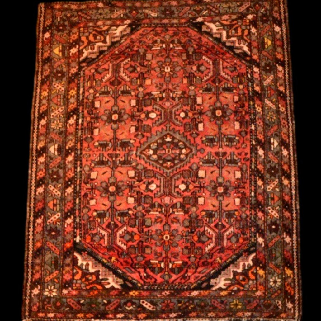 Sarough Rug, 160 X 204 Cm, Hand-knotted Wool From Iran Circa 1950, Very Good Condition