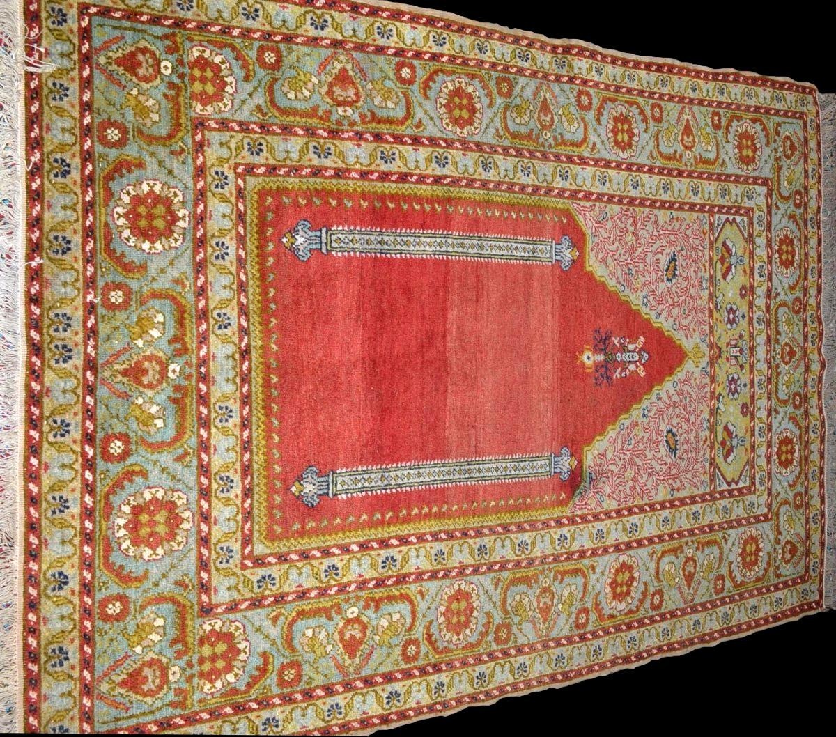 Kayseri Rug, 123 X 167 Cm, Hand-knotted Wool From Türkiye In The Mid-20th Century, Good Condition-photo-2