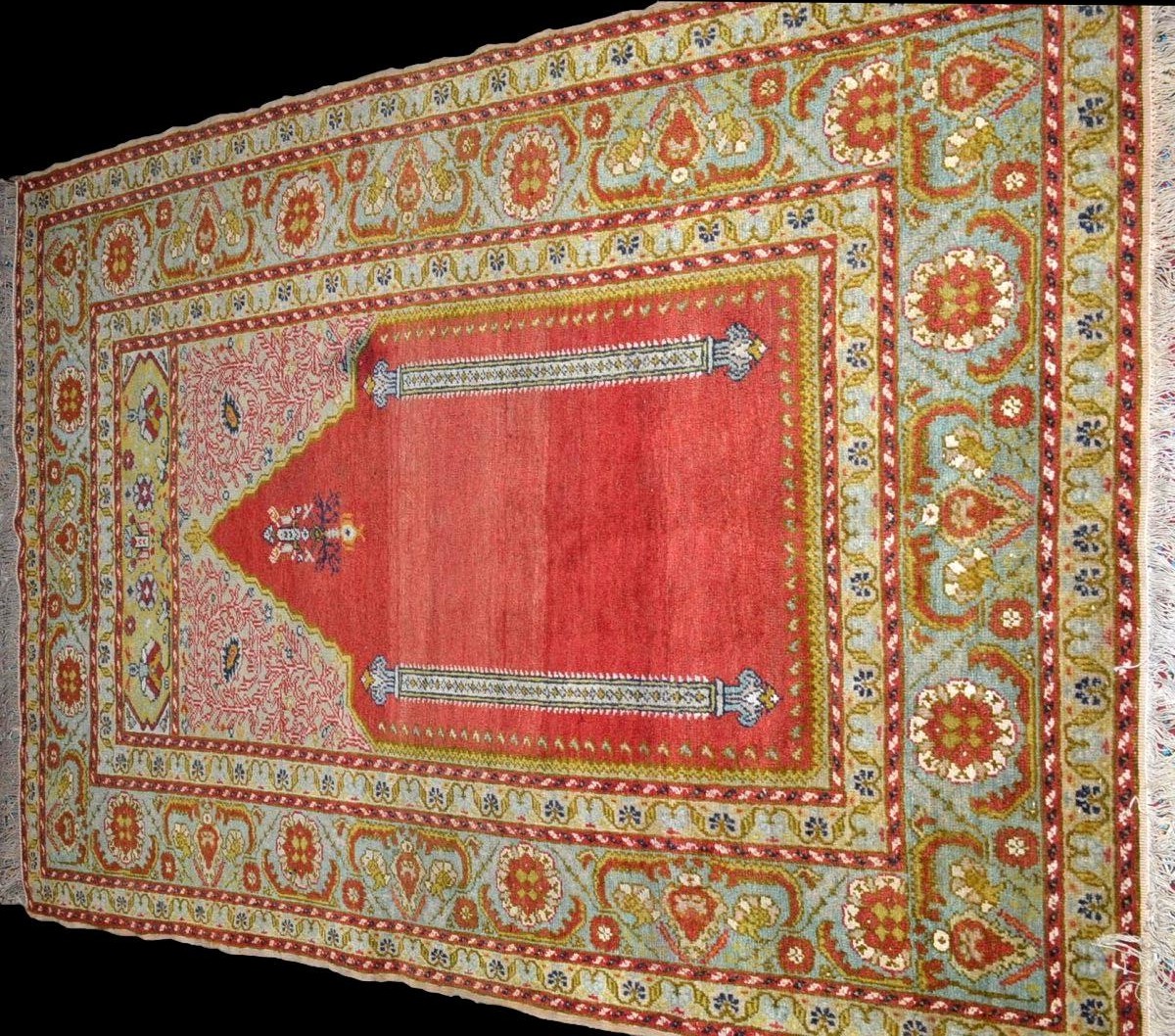 Kayseri Rug, 123 X 167 Cm, Hand-knotted Wool From Türkiye In The Mid-20th Century, Good Condition-photo-4
