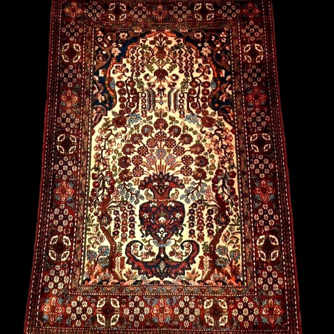 Kayseri Rug, 123 X 167 Cm, Hand-knotted Wool From Türkiye In The Mid-20th Century, Good Condition-photo-4