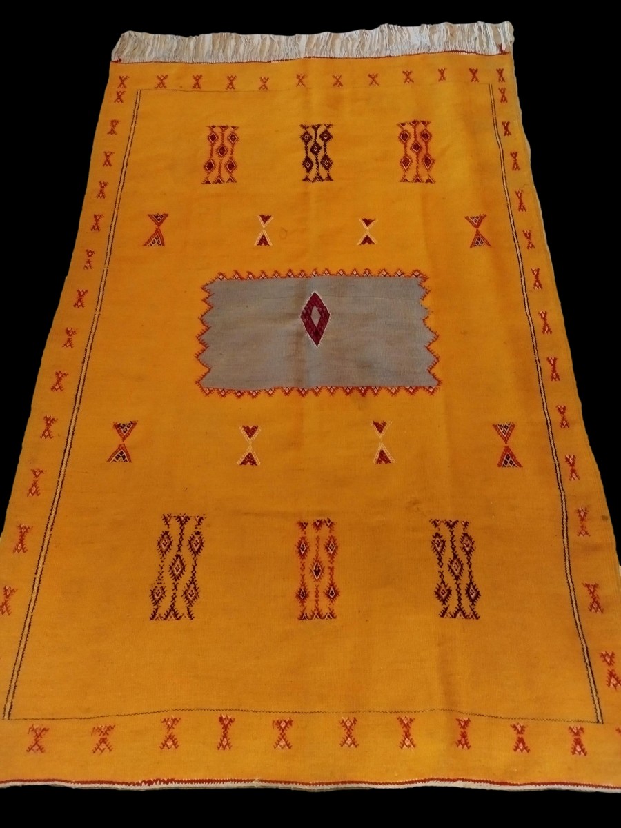Kayseri Rug, 123 X 167 Cm, Hand-knotted Wool From Türkiye In The Mid-20th Century, Good Condition-photo-5