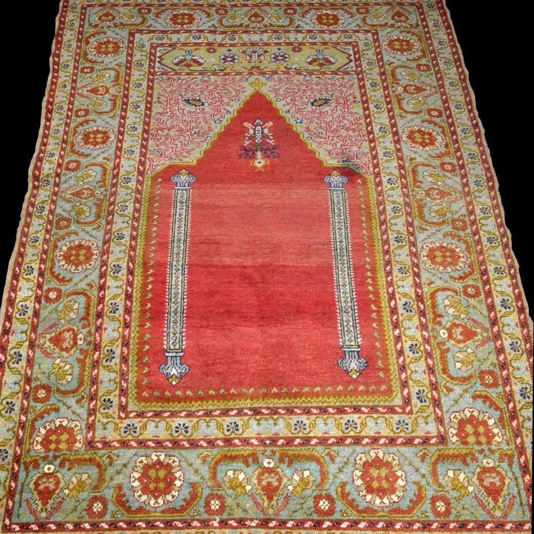 Kayseri Rug, 123 X 167 Cm, Hand-knotted Wool From Türkiye In The Mid-20th Century, Good Condition