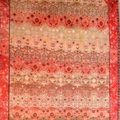 Galerie Mille-fleurs Kazak Carpet, 141 X 347 Cm, Dated 1932, Wool On Wool, Caucasus-photo-4