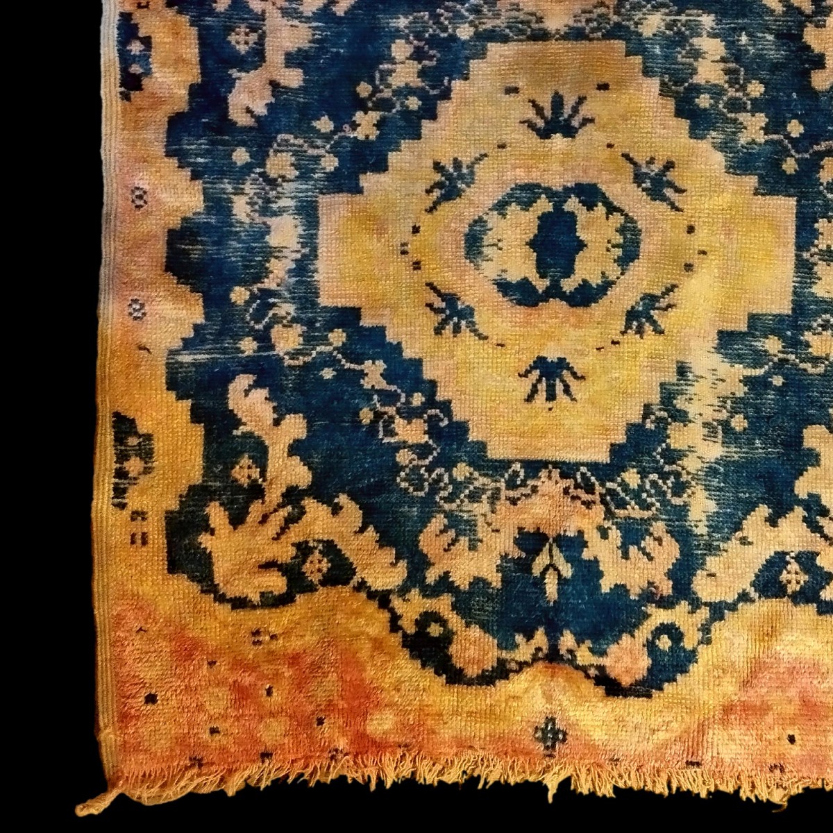 Sofreh, Haouz, Maroc, 112 x 123 cm, Laine sur laine nouée main, Début du XXème Siècle 1880-00-photo-4