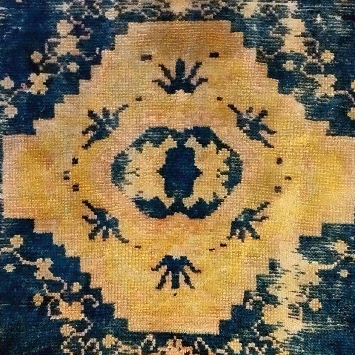 Sofreh, Haouz, Maroc, 112 x 123 cm, Laine sur laine nouée main, Début du XXème Siècle 1880-00-photo-6