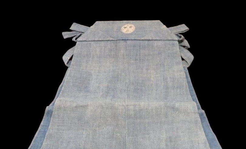 裃 Samurai Clothing, Silk Kamishimo, Mon, Edo Period, Japan, 19th Century, Traditional-photo-5