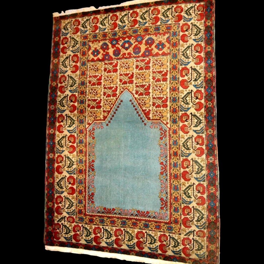 Panderma Rug, 119 X 174 Cm, Hand-knotted Wool From Turkey, Circa 1900, In Very Good Condition-photo-3