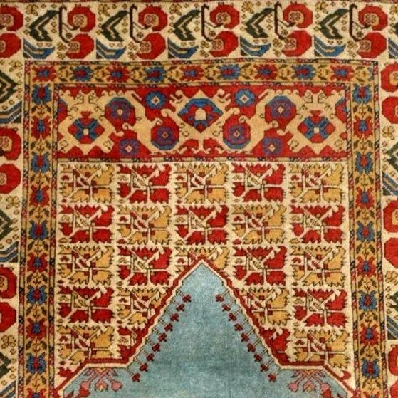 Panderma Rug, 119 X 174 Cm, Hand-knotted Wool From Turkey, Circa 1900, In Very Good Condition-photo-5