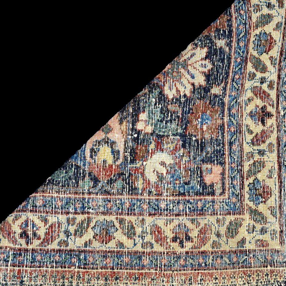 Antique Tabriz Rug, 290 X 373 Cm, Hand-knotted Kork Wool From Iran, 1900-1920, Very Good Condition-photo-8