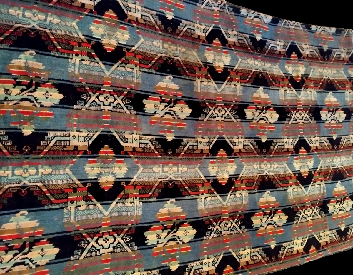Tapis tufté d'époque Art Déco, 170 x 287 cm, laine tuftée, France vers 1920 - 1930, collection-photo-2