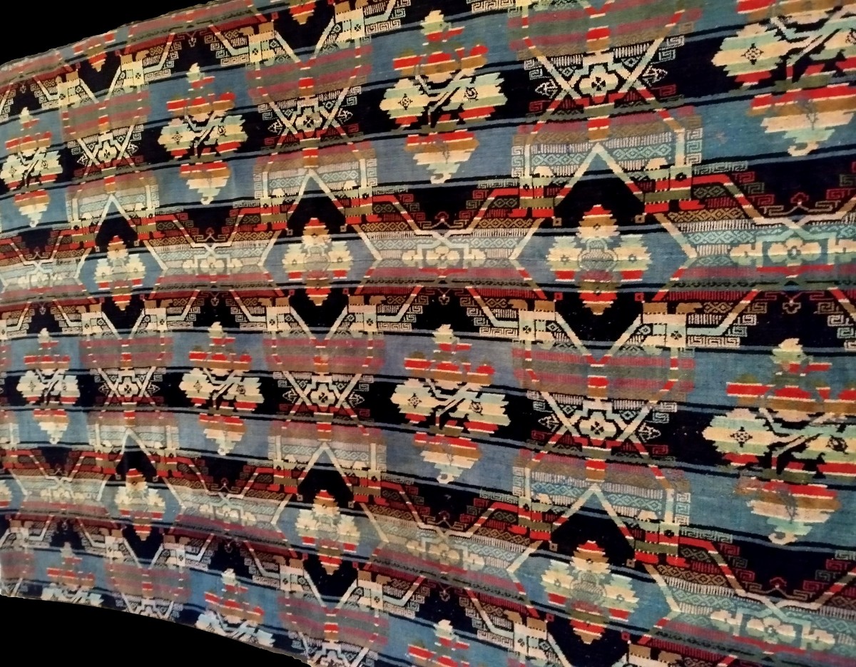 Tapis tufté d'époque Art Déco, 170 x 287 cm, laine tuftée, France vers 1920 - 1930, collection-photo-4