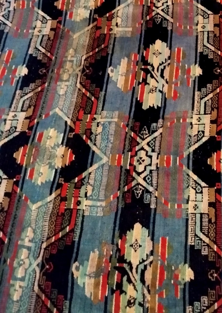 Tapis tufté d'époque Art Déco, 170 x 287 cm, laine tuftée, France vers 1920 - 1930, collection-photo-3