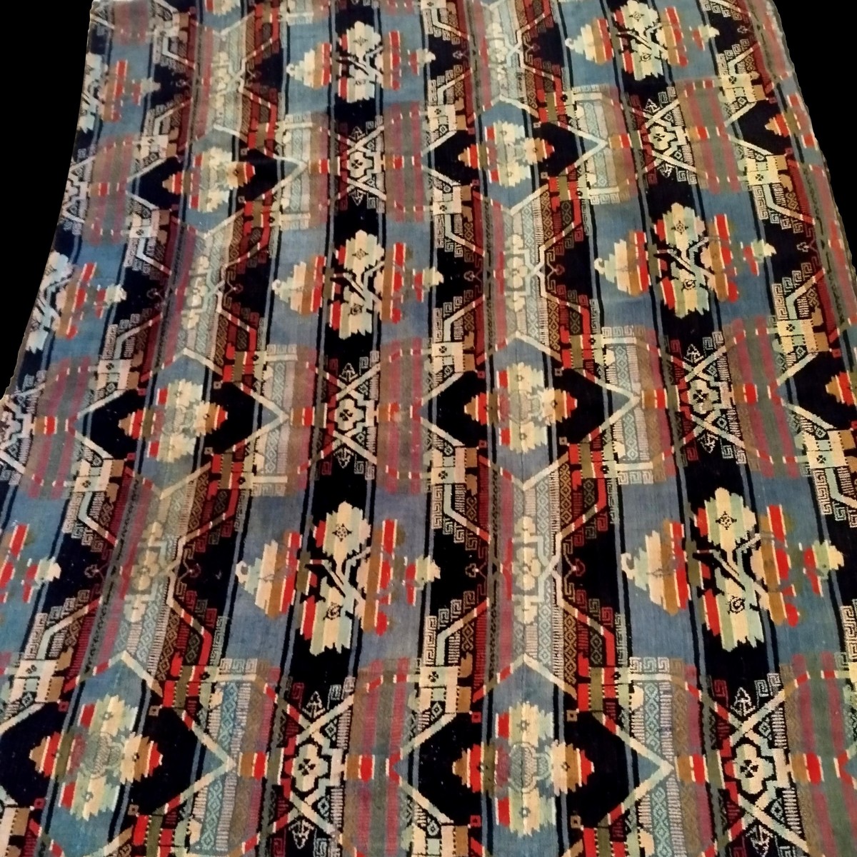 Tapis tufté d'époque Art Déco, 170 x 287 cm, laine tuftée, France vers 1920 - 1930, collection
