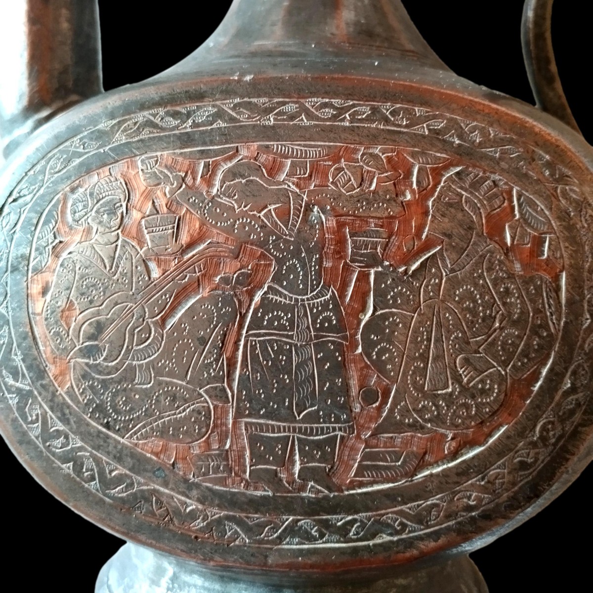 Oriental Persian Aftafa Ewer XIX C 1900 - 1920-photo-2